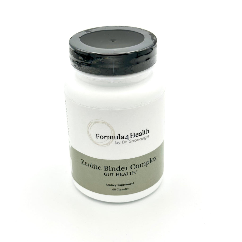 Zeolite Binder Complete by  Formula 4 Health. Available for online purchase at  Formula For Health.