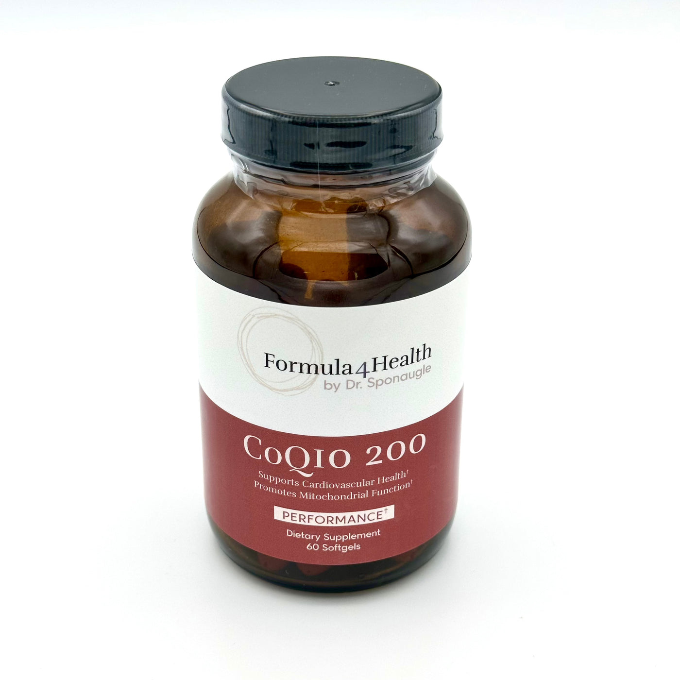COQ10 200 mg by  Formula 4 Health. Available for online purchase at  Formula For Health.